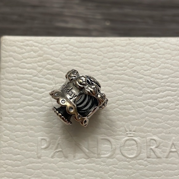 “New” Authentic Pandora Happy Birthday cake charm, sterling silver - Picture 3 of 8